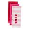 DII® Valentines Day Embroidered Dishtowels, 3ct.